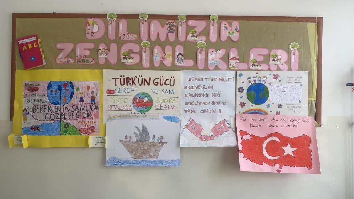 Dilimizin Zenginlikleri Projesi Afiş Çalışması